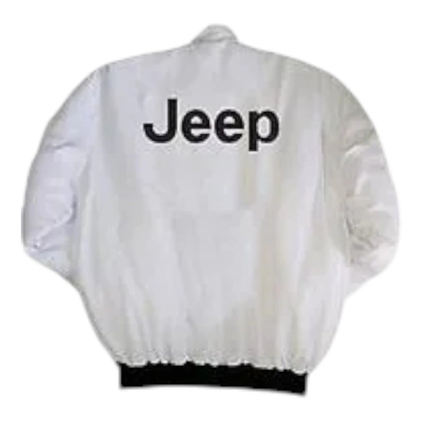 Jeep Racing Jacket White - F1 Vintage Racewear