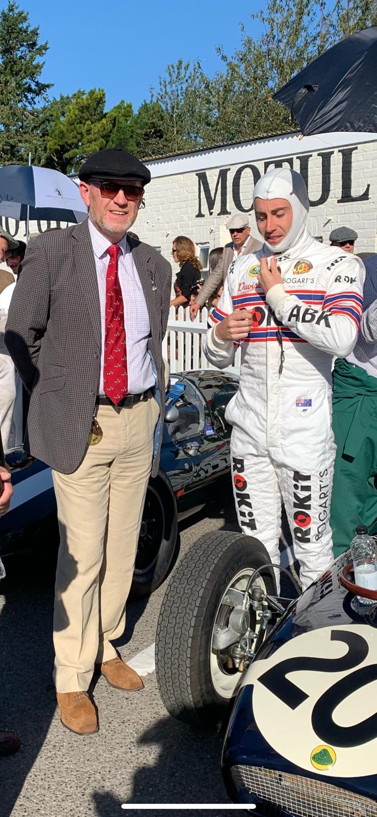2019 James Davison Winning British GP Classic Team Lotus Masters F1 Suit - F1 Vintage Racewear
