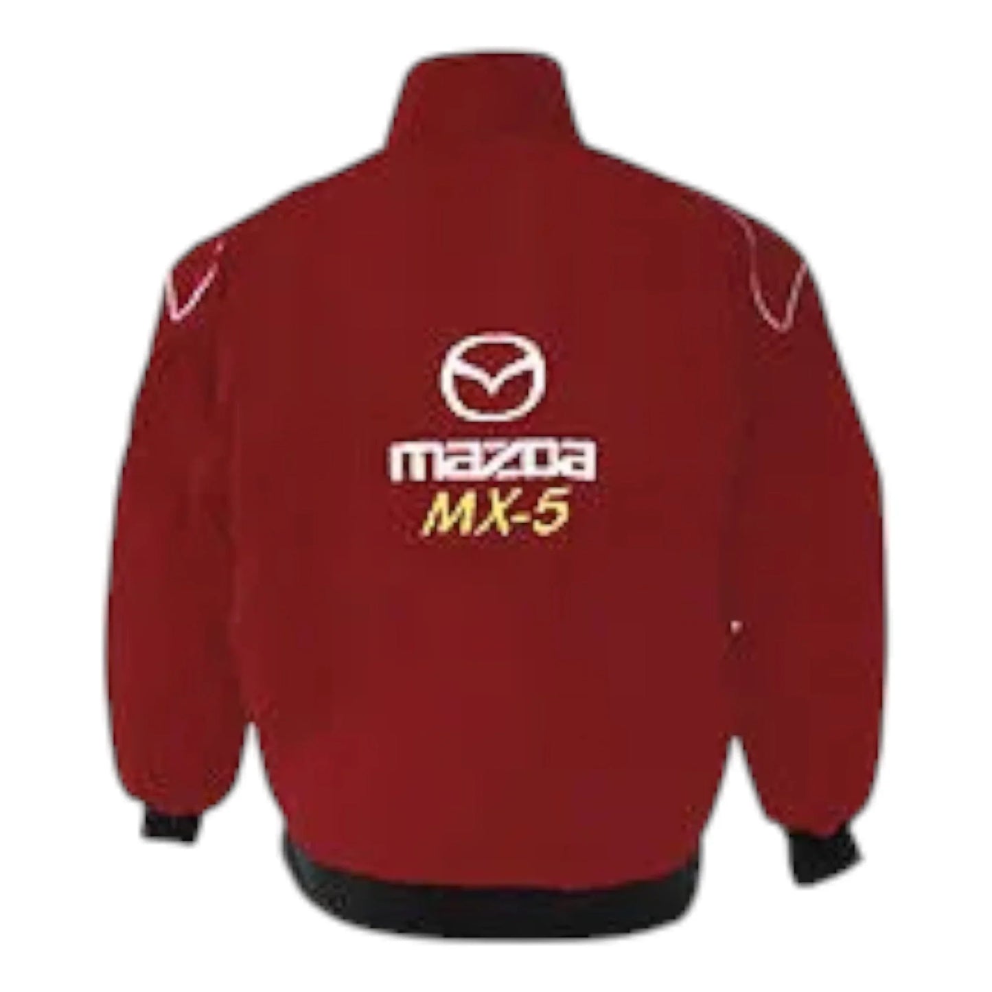 Mazda MX-5 Racing Jacket Maroon - F1 Vintage Racewear
