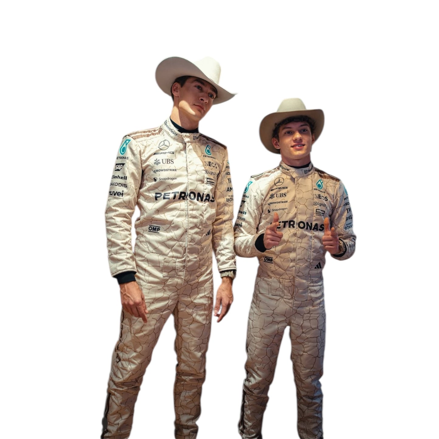 George Russell 2025 Mercedes F1 Race Suit - US GP - F1 Vintage Racewear