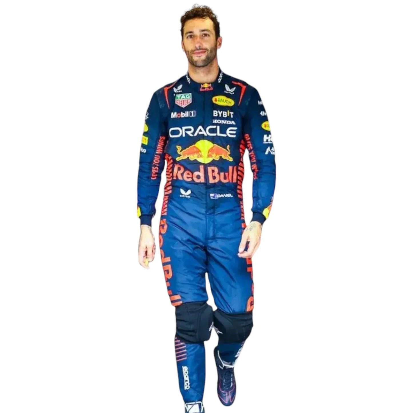 2023 Daniel Ricciardo Oracle Red Bull F1 Team Race Suit - F1 Vintage Racewear
