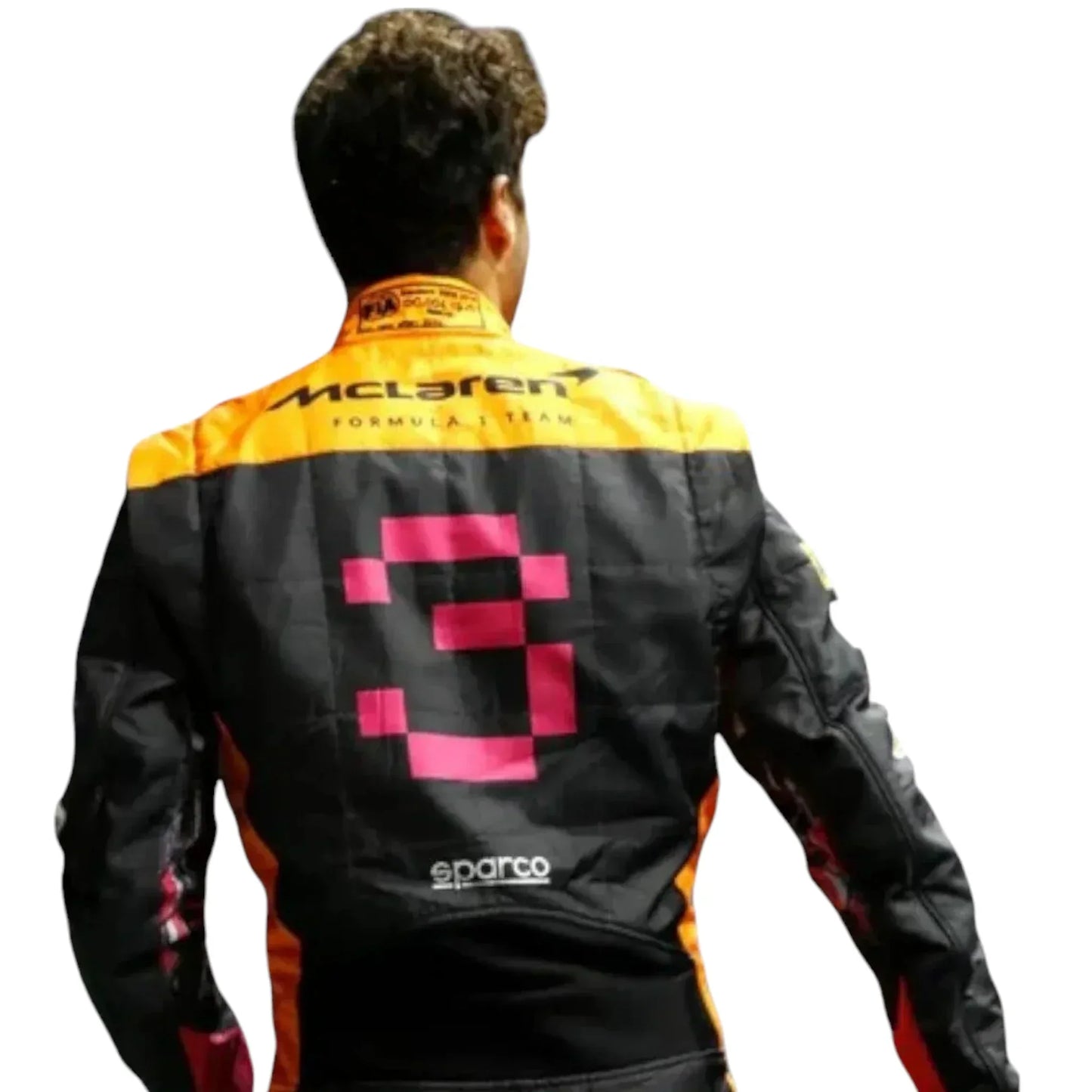 2022 Daniel Ricciardo Original Japan/Singapore GP Special Design McLaren F1 Suit - F1 Vintage Racewear