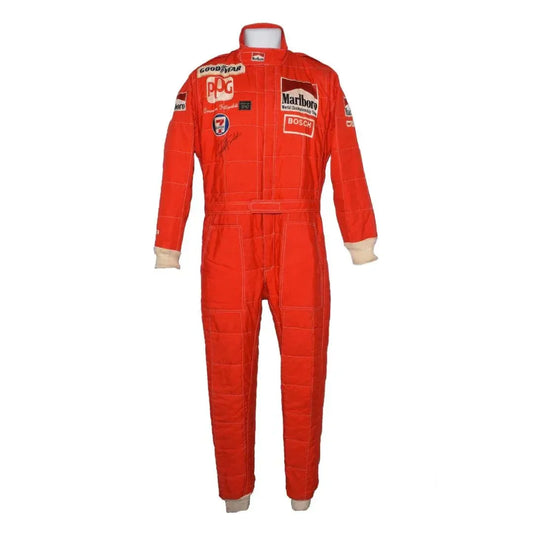 1986 Emerson Fittipaldi Marlboro Racing Suit - F1 Vintage Racewear