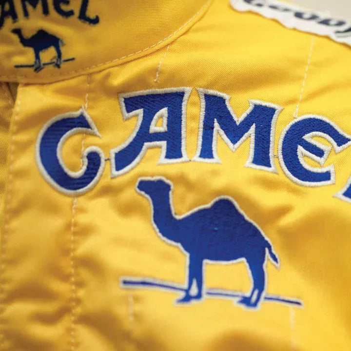 Ayrton Senna Camel race suit 1987 Embroidery Monaco GP - F1 Replica Race Suit - F1 Vintage Racewear