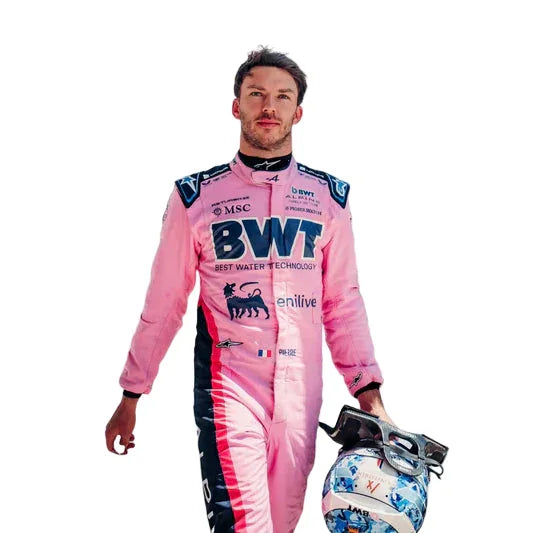 Pierre Gasly 2025 Austrian GP Alpine F1 Race Suit – F1 Replica Outfit - F1 Vintage Racewear