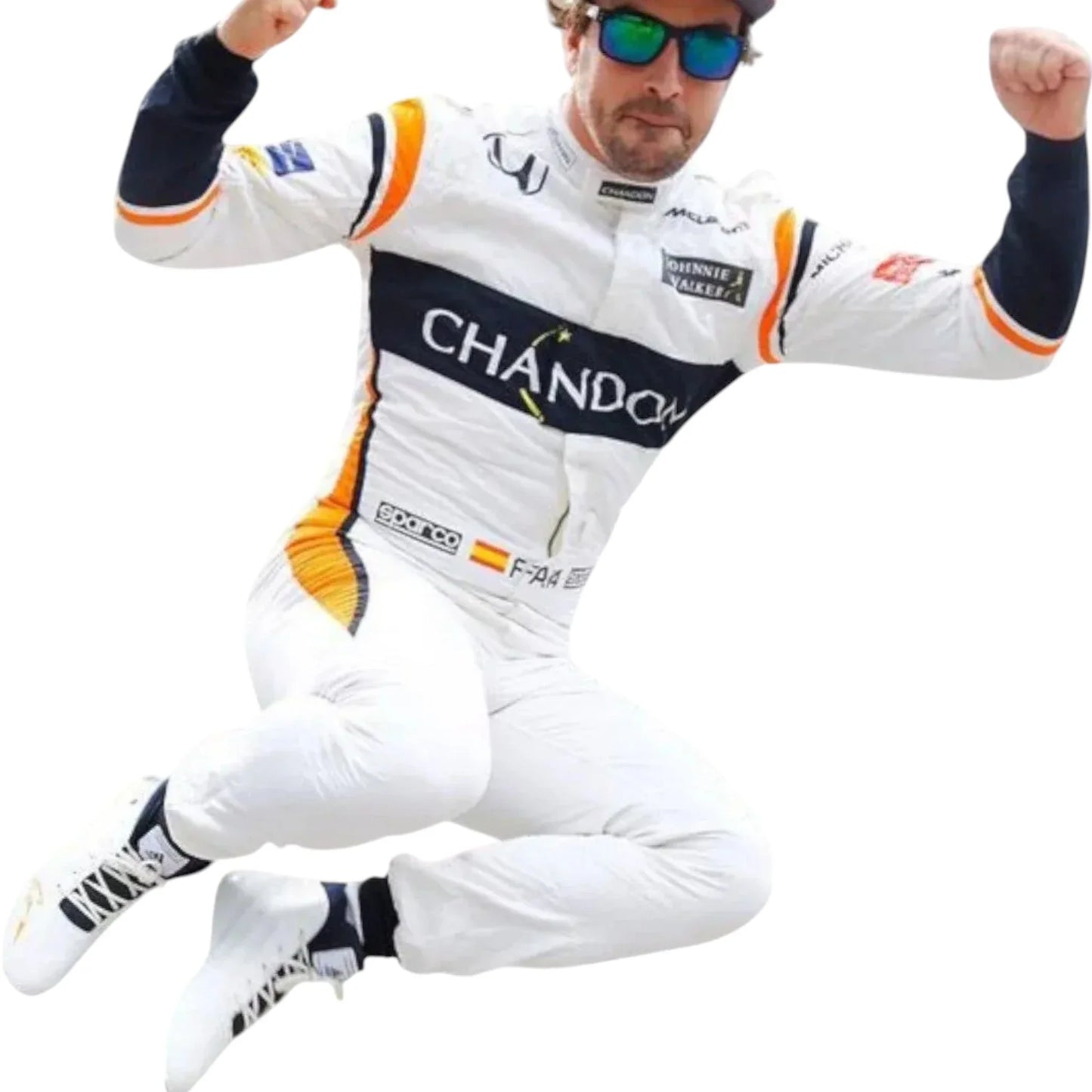 Fernando Alonso 2017 McLaren Formula One Race Suit Replica - F1 Vintage Racewear