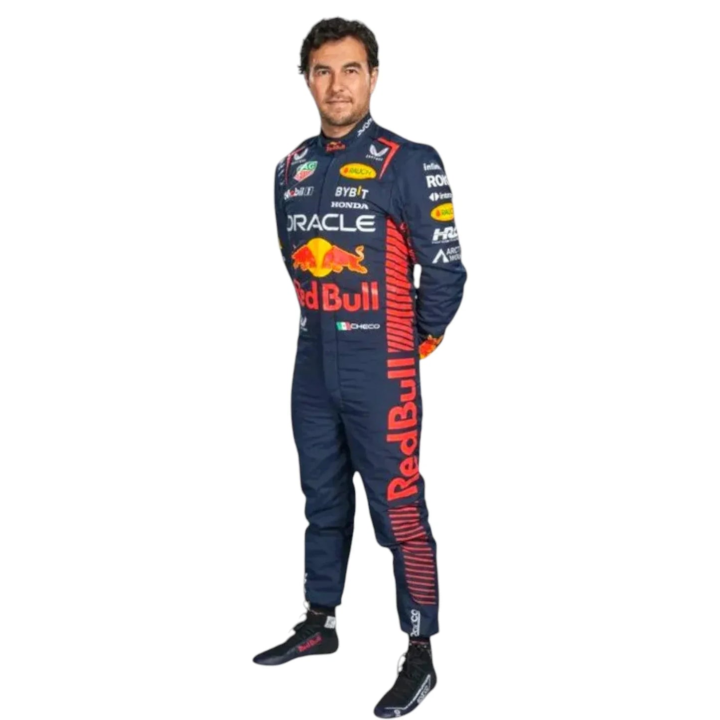 2023 Sergio Perez F1 Honda Red Bull Racing Suit - F1 Vintage Racewear