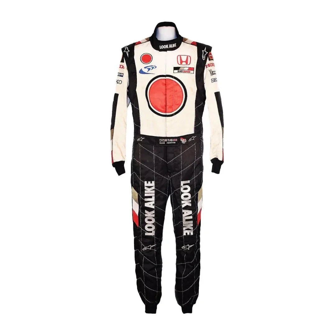 2005 Jenson Button BAR Race Worn Suit - F1 Vintage Racewear
