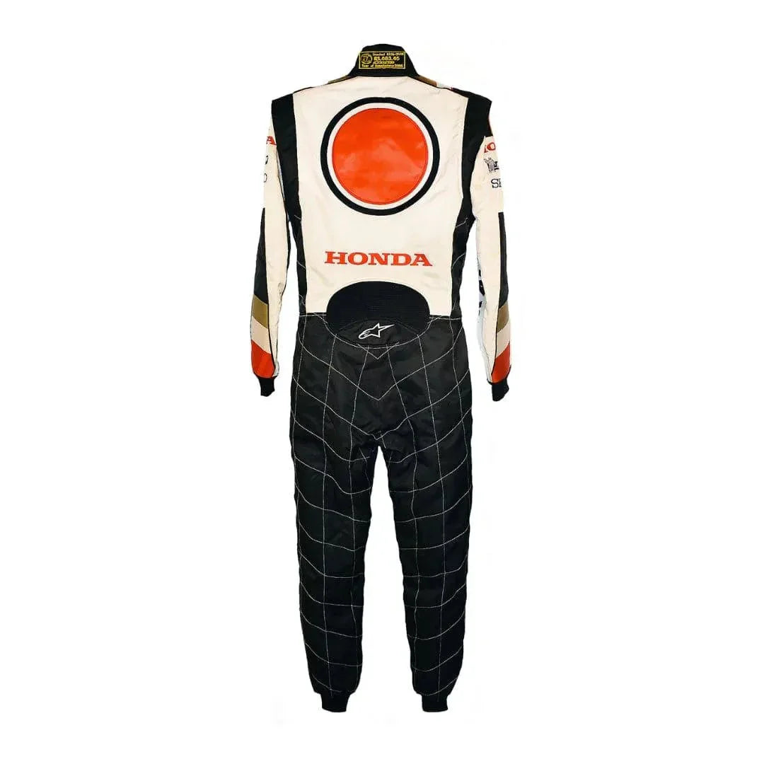 2005 Jenson Button BAR Race Worn Suit - F1 Vintage Racewear