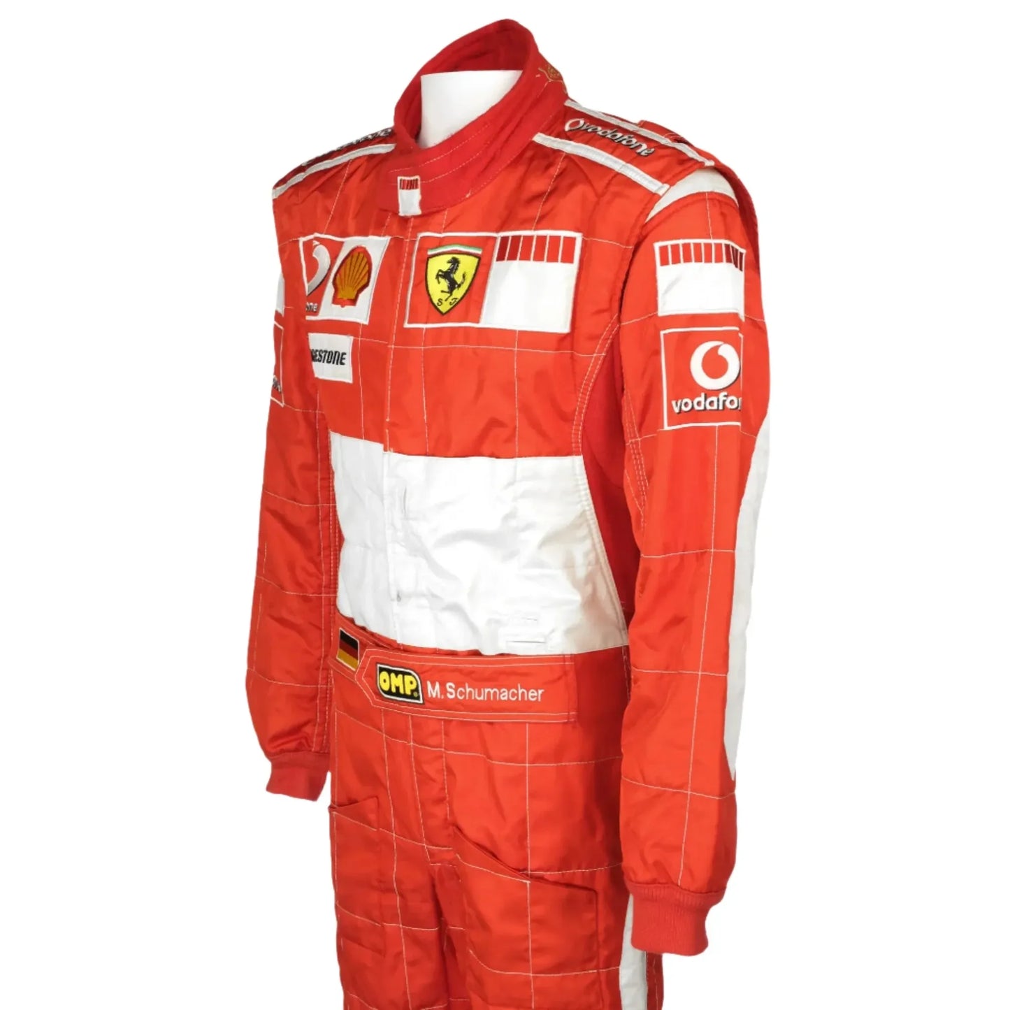 2006 Michael Schumacher Hungarian GP Scuderia Ferrari F1 Race Suit - F1 Vintage Racewear