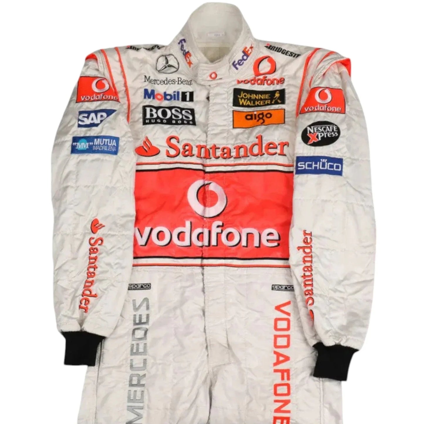 2007 Fernando Alonso Mclaren F1 Embroidered Racing Suit