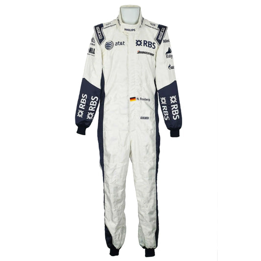 2009 Nico Rosberg Race Williams Formula 1 Suit - F1 Vintage Racewear