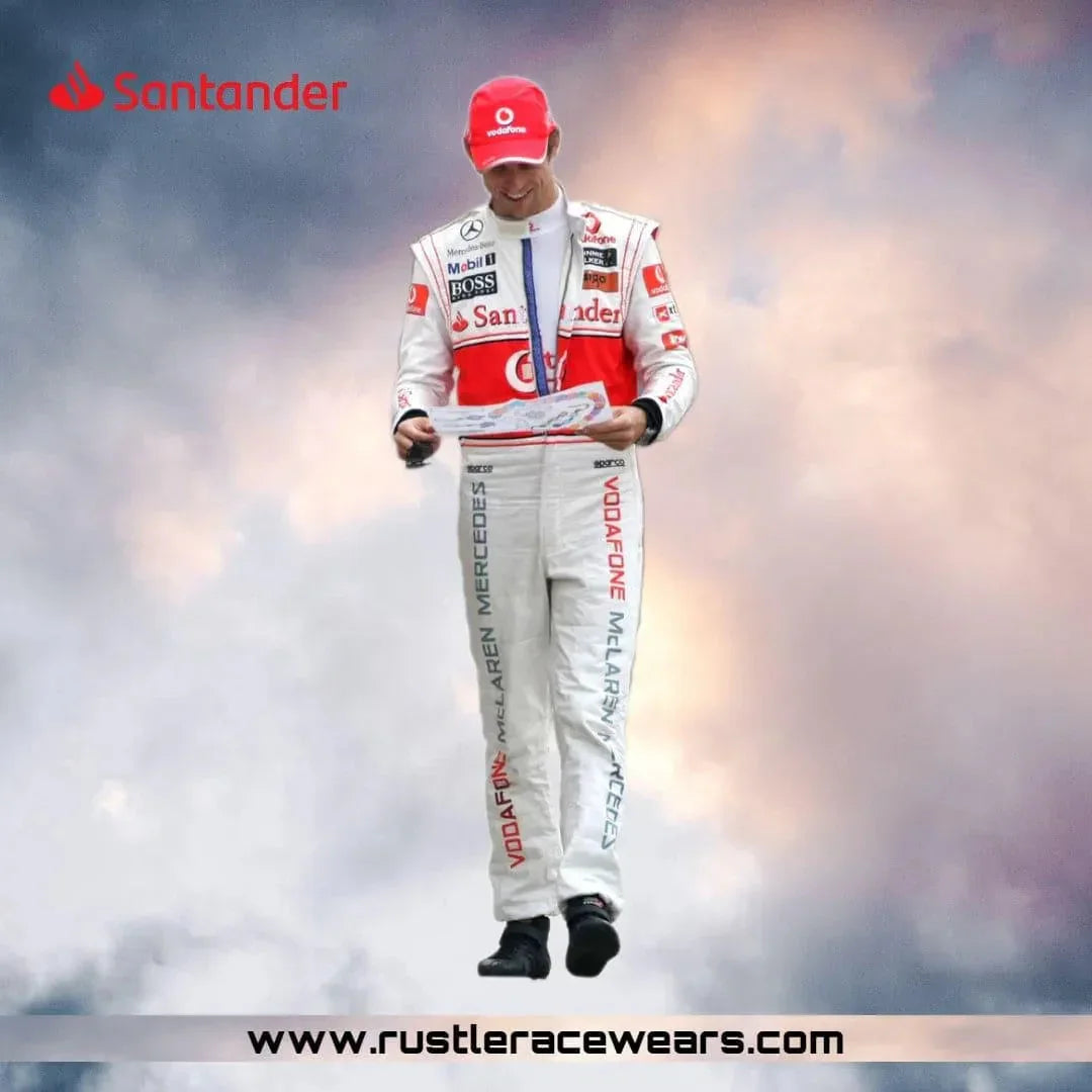 2010 JENSON BUTTON RACE SUIT MCLAREN F1 TEAM - F1 Vintage Racewear
