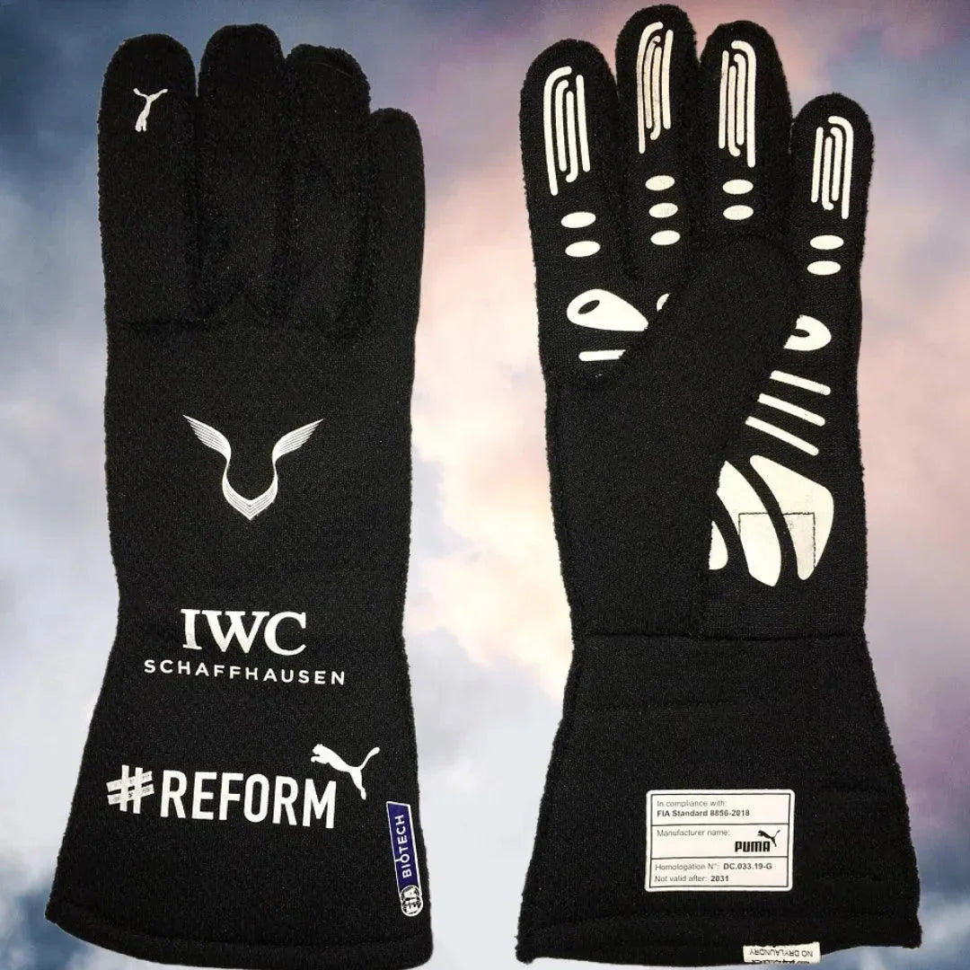 2021 Lewis Hamilton Mercedes Gloves - F1 Vintage Racewear