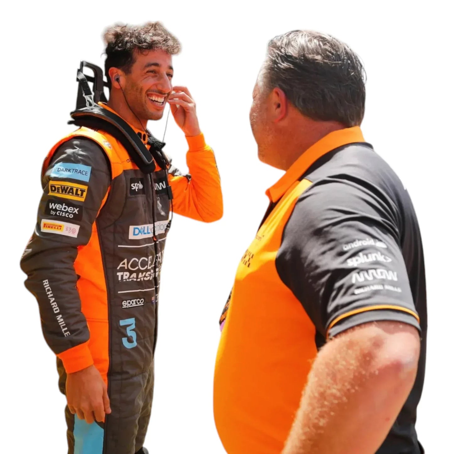 2022 Daniel Ricciardo McLaren F1 Race Suit - F1 Vintage Racewear