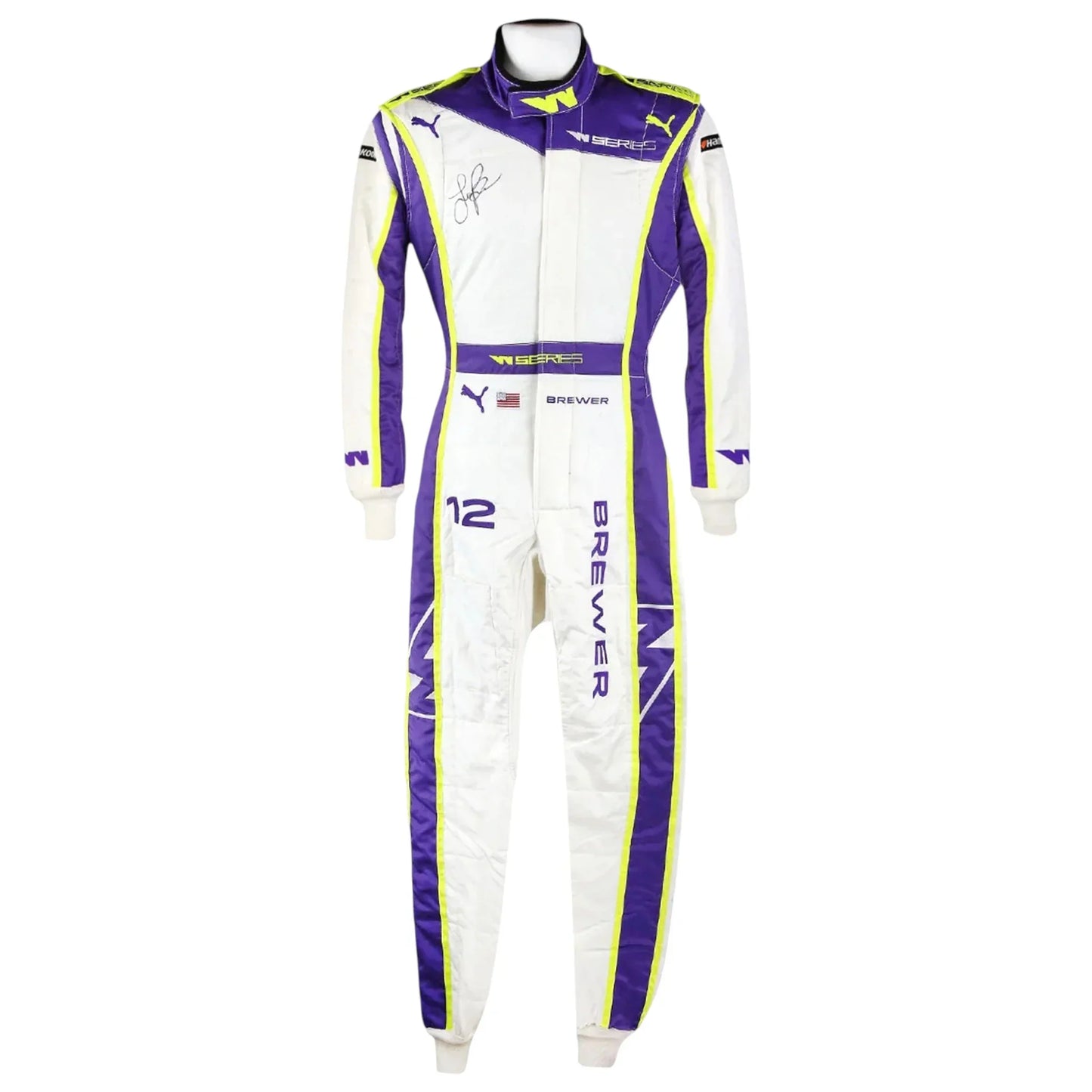 2022 Lindsay Brewer Signed W Series Suit