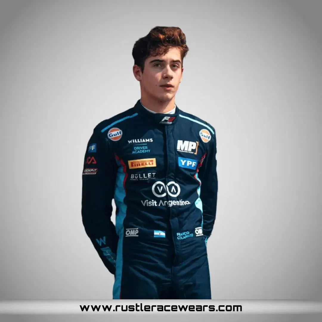 2023 Franco Colapinto MP Motorsport Suit - F1 Vintage Racewear