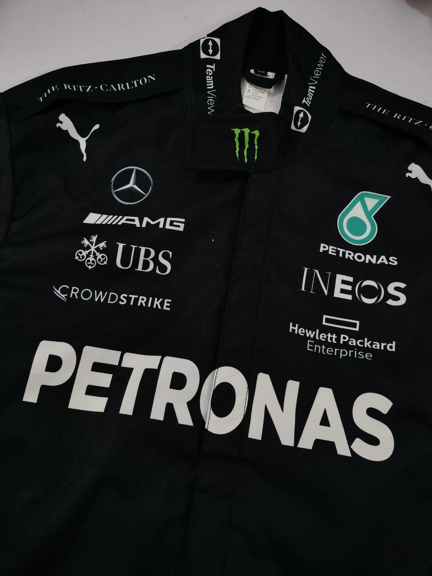 2023 Lewis Hamilton Replica Race Suit Mercedes-AMG Petronas F1 Team - F1 Vintage Racewear