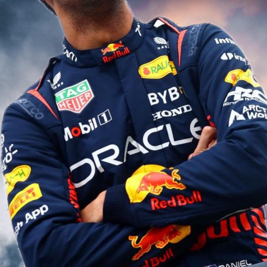 2023 New Daniel Ricciardo F1 Race Suit Honda Oracle Redbull Racing - F1 Vintage Racewear