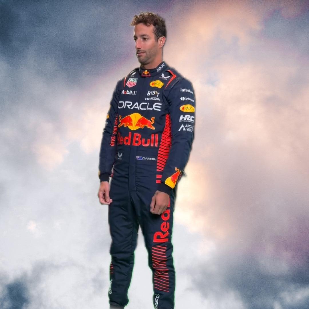 2023 New Daniel Ricciardo F1 Race Suit Honda Oracle Redbull Racing - F1 Vintage Racewear