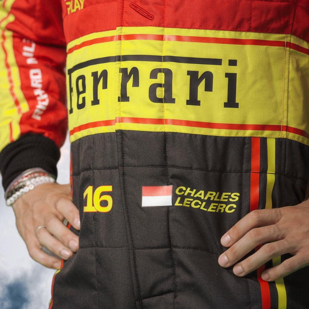 2023 Scuderia Ferrari Monza Special Edition F1 Carlos Sainz Race Suit - F1 Vintage Racewear