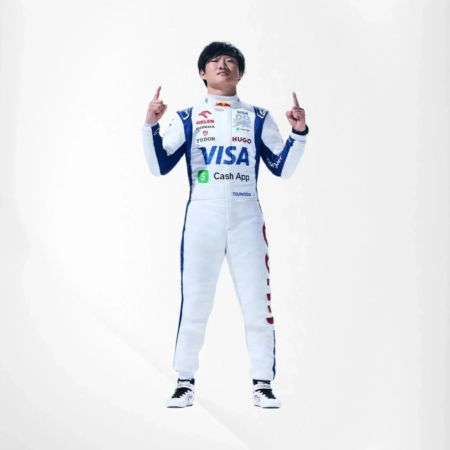 2024 Daniel Ricciardo Yuki Tsunoda RB F1 Team Race Suit - Las Vegas - F1 Vintage Racewear