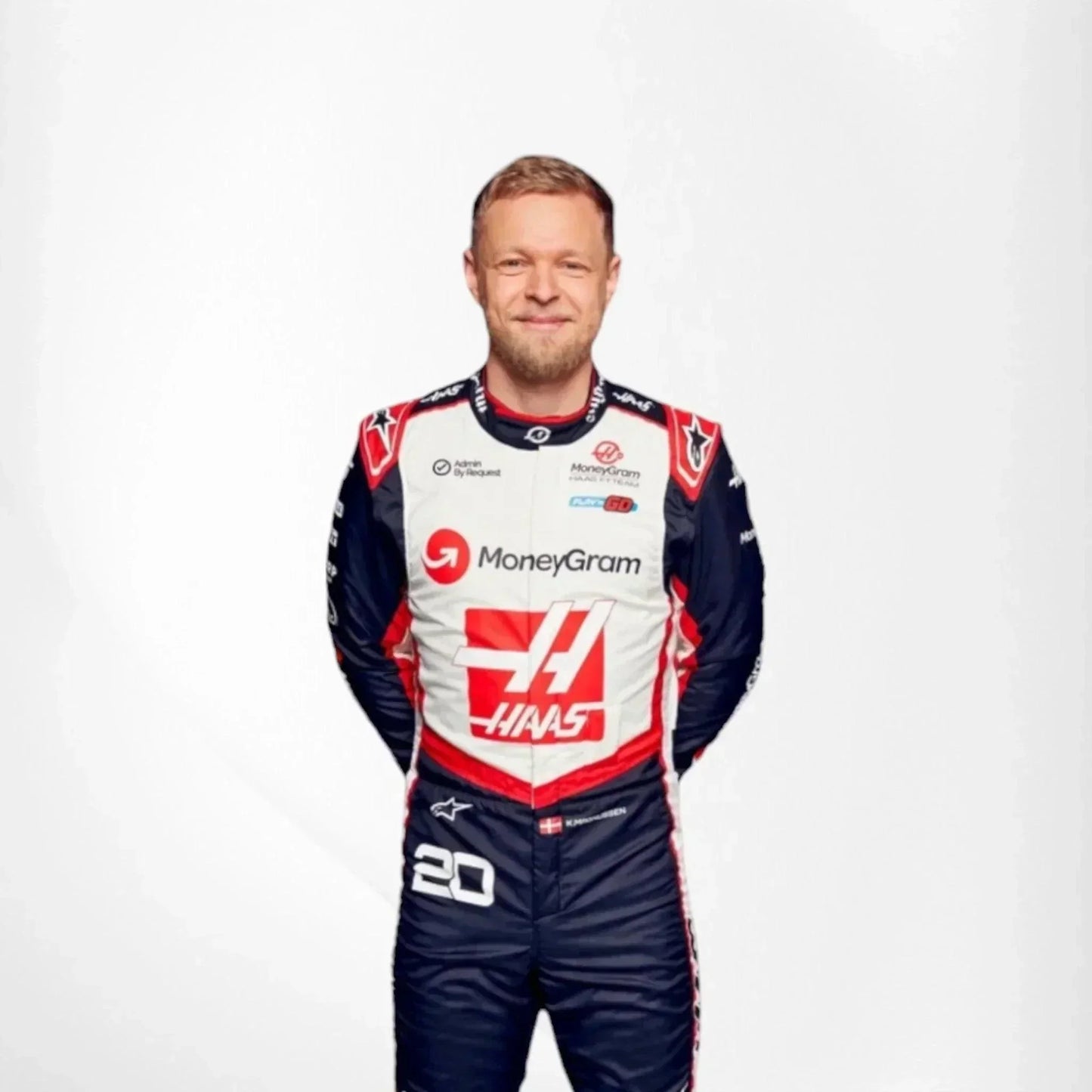 2024 Kevin Magnussen Haas F1 Team Race Suit - F1 Vintage Racewear