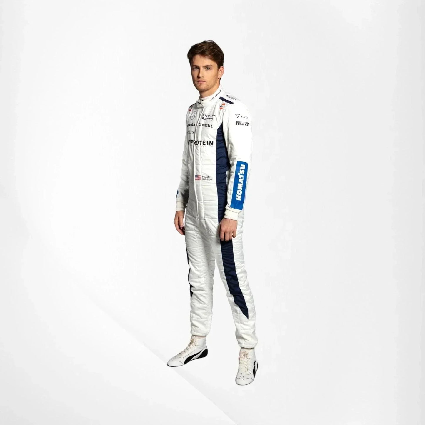 2024 Logan Sargeant Williams F1 Team Race Suit - F1 Vintage Racewear
