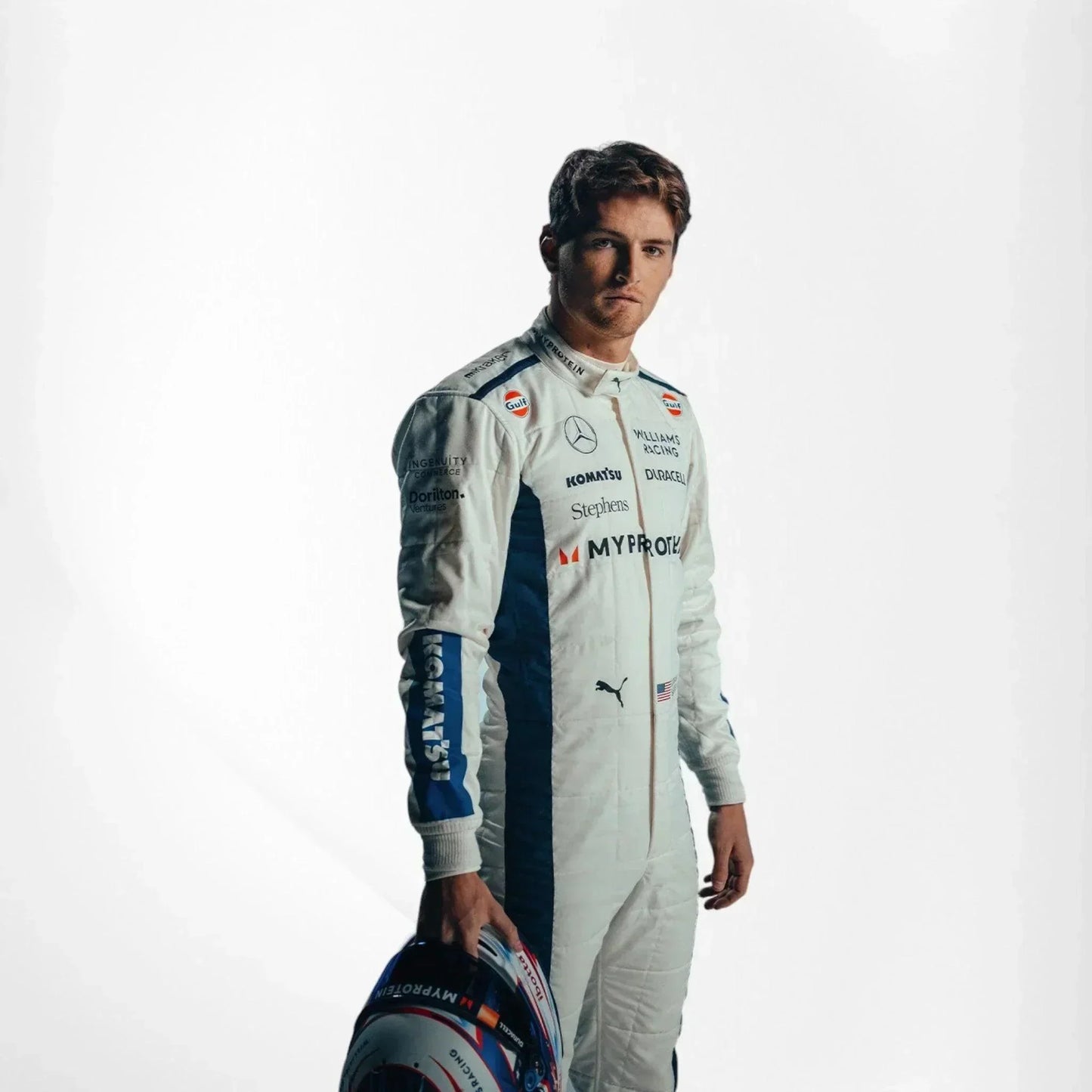 2024 Logan Sargeant Williams F1 Team Race Suit - F1 Vintage Racewear