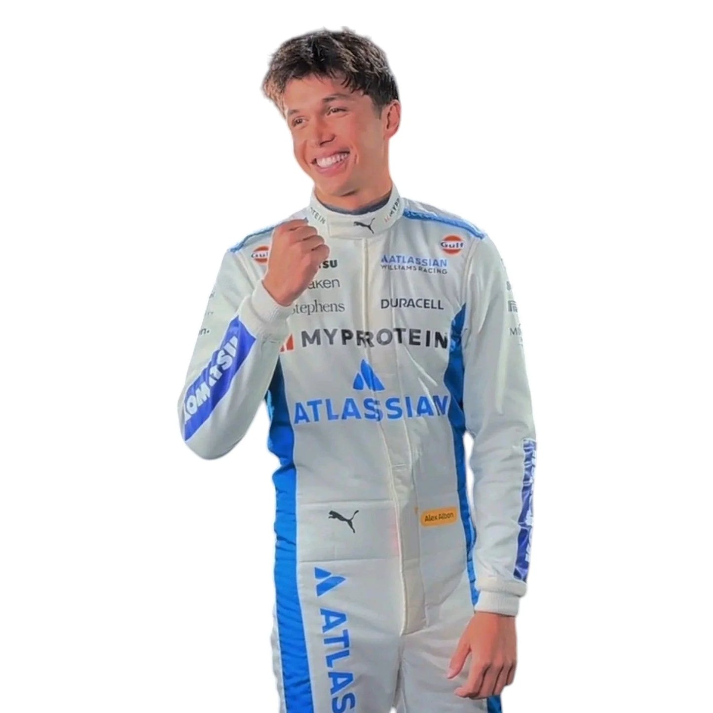 2025 Williams Racing Drivers F1 Race Suit Replica - F1 Vintage Racewear