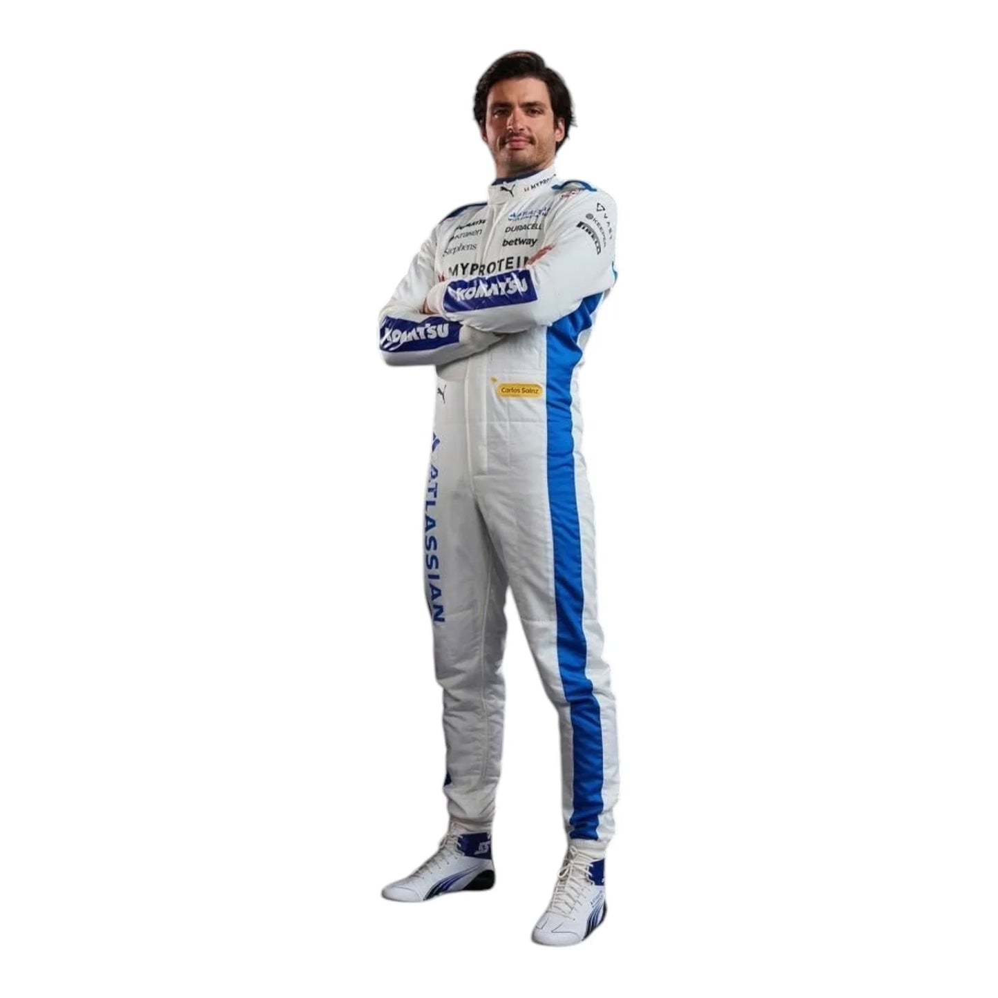 2025 Williams Racing Drivers F1 Race Suit Replica - F1 Vintage Racewear