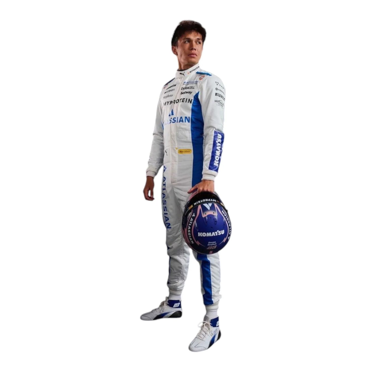 2025 Williams Racing Drivers F1 Race Suit Replica - F1 Vintage Racewear
