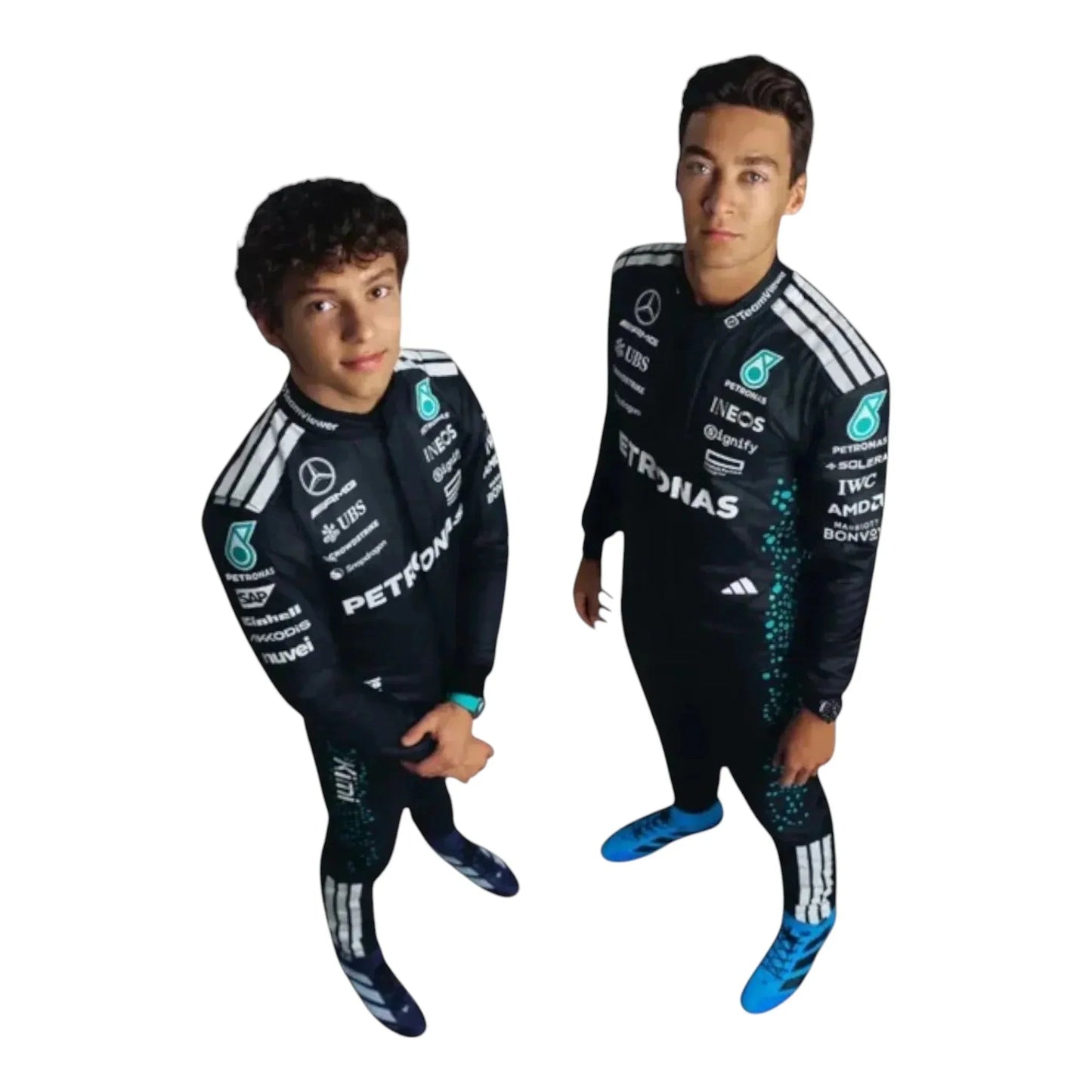2025 George Russell Petronas Mercedes AMG F1 Race Suit