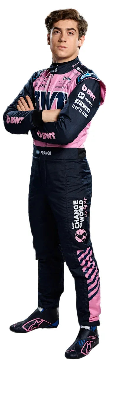 2025 Franco Colapinto Alpine BWT Formula 1 Race Suit - F1 Vintage Racewear