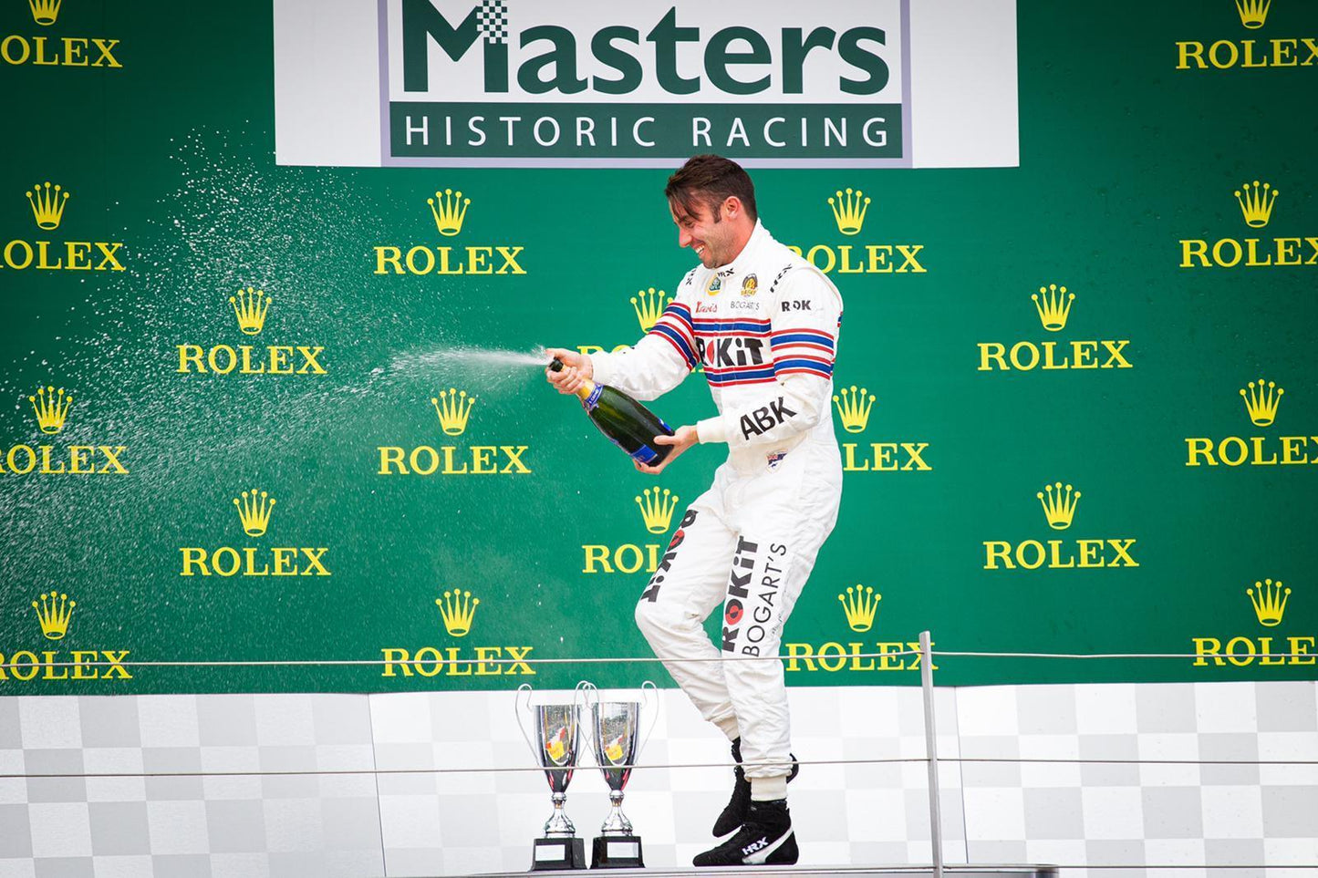 2019 James Davison Winning British GP Classic Team Lotus Masters F1 Suit - F1 Vintage Racewear