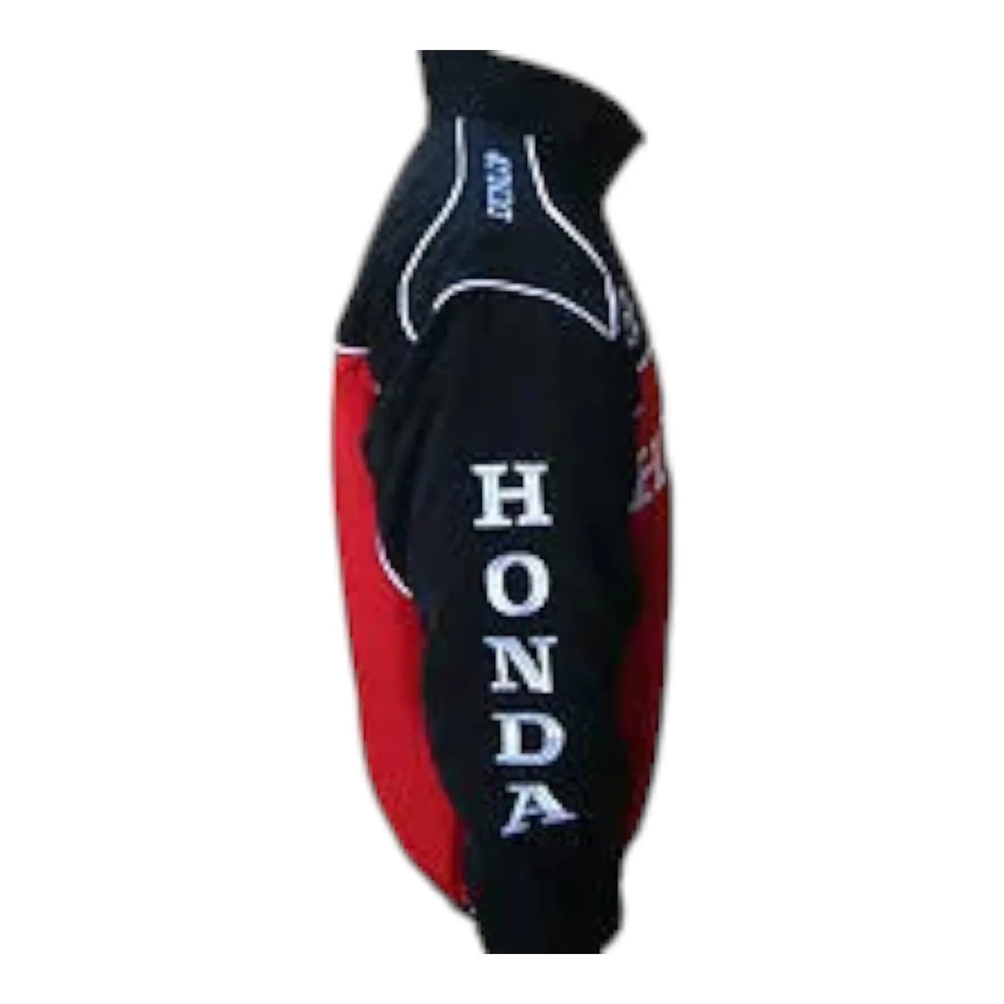 Honda Racing Jacket Black and Red - F1 Vintage Racewear
