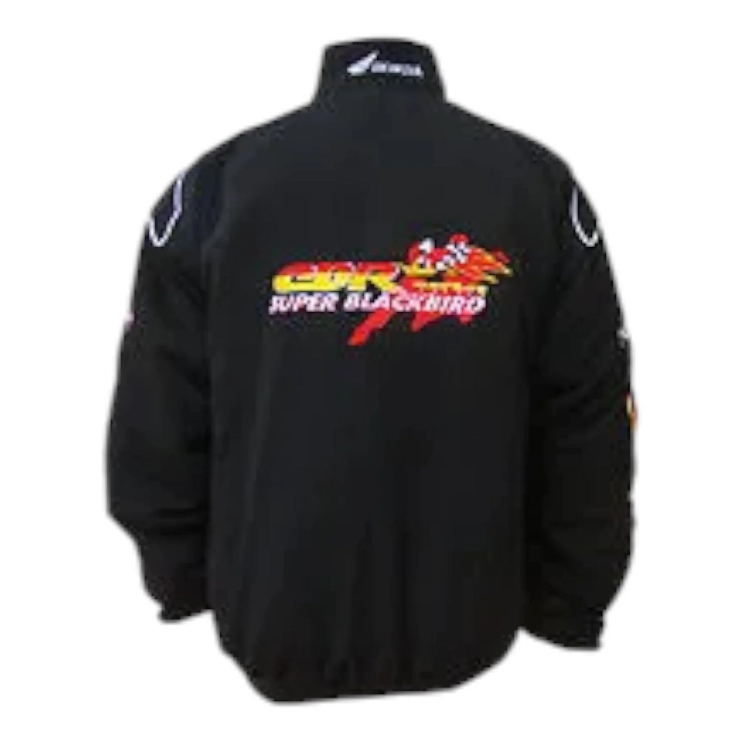 Honda Super Blackbird Racing Jacket Black - F1 Vintage Racewear
