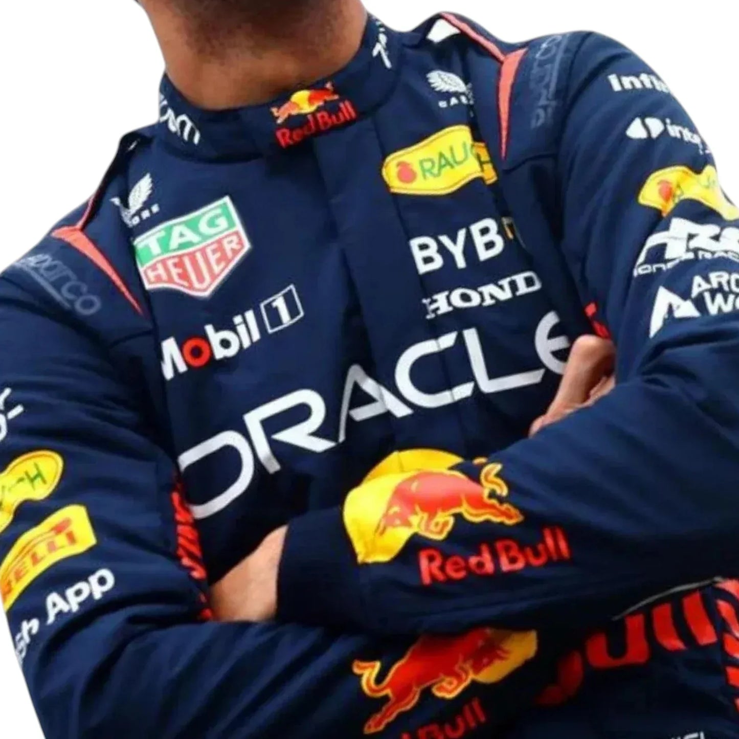 2023 Daniel Ricciardo Oracle Red Bull F1 Team Race Suit - F1 Vintage Racewear