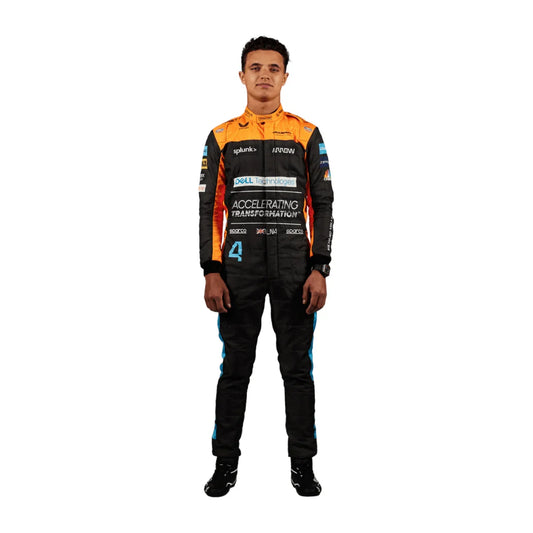 2022 Lando Norris McLaren F1 Race Suit - F1 Vintage Racewear
