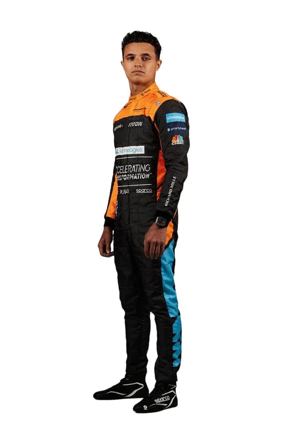2022 Lando Norris McLaren F1 Race Suit - F1 Vintage Racewear