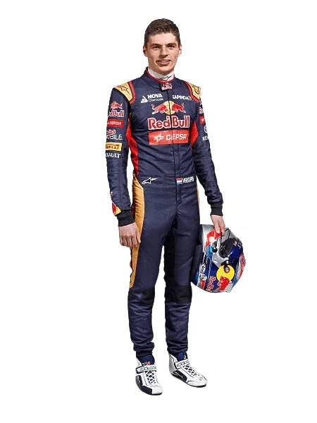 2015 Max Verstappen F1 Red Bull Racing Suit - F1 Vintage Racewear