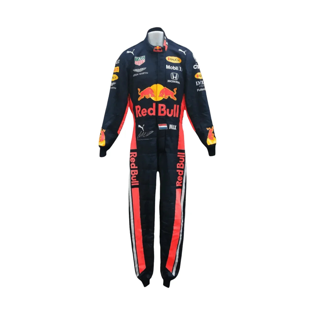 2018 Max Verstappen F1 Red Bull Racing Suit - F1 Vintage Racewear