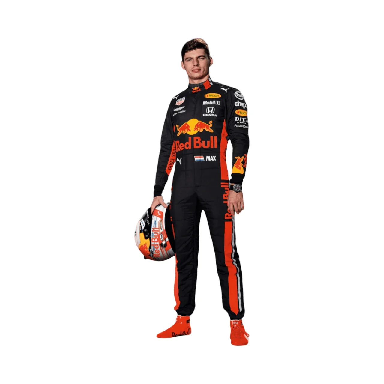 2018 Max Verstappen F1 Red Bull Racing Suit - F1 Vintage Racewear