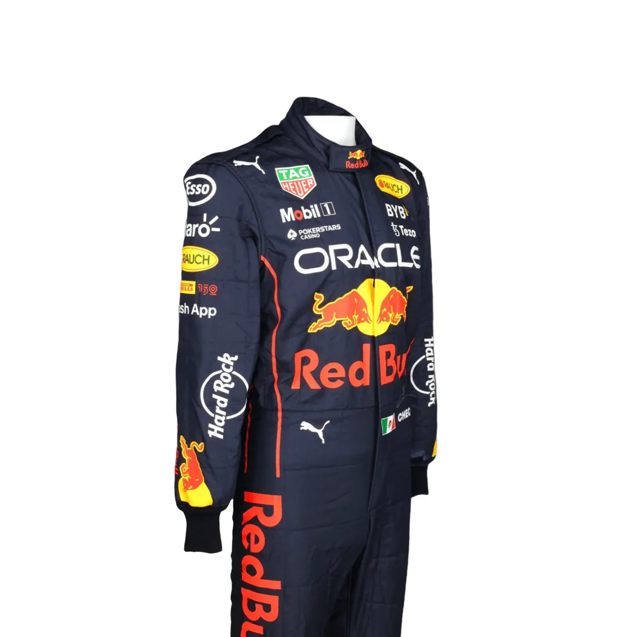 2022 Sergio Perez Formula 1 Red Bull Racing Suit - F1 Vintage Racewear