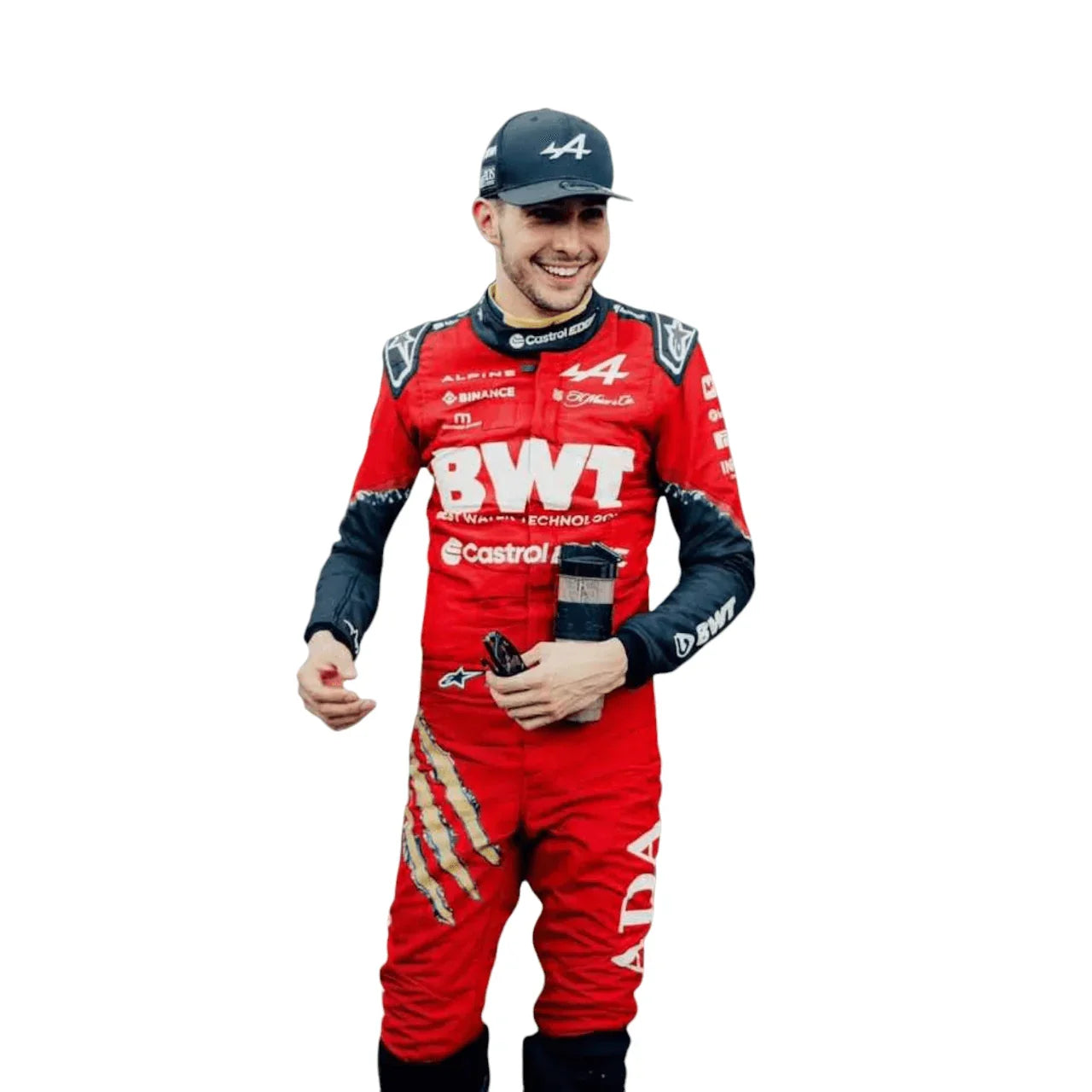 2024 New Esteban Ocon bwt Race Suit - F1 Vintage Racewear