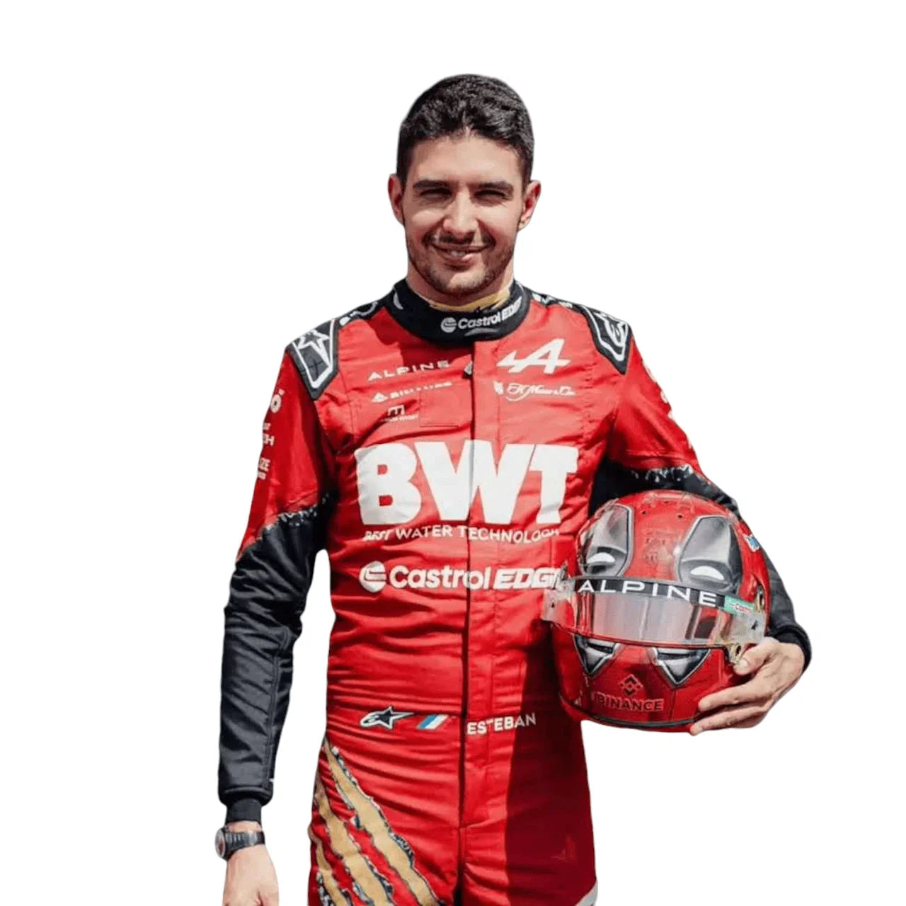 2024 New Esteban Ocon bwt Race Suit - F1 Vintage Racewear