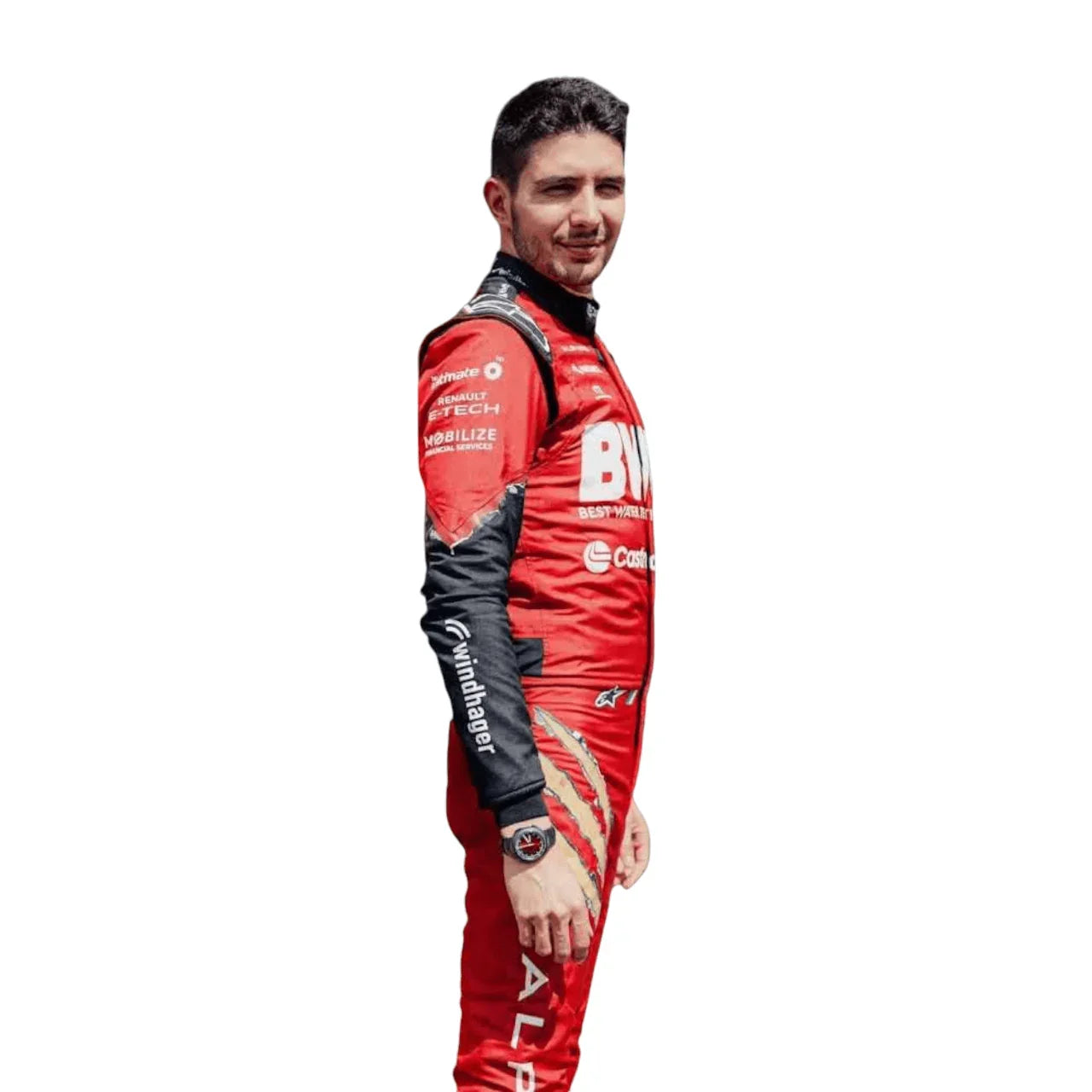 2024 New Esteban Ocon bwt Race Suit - F1 Vintage Racewear