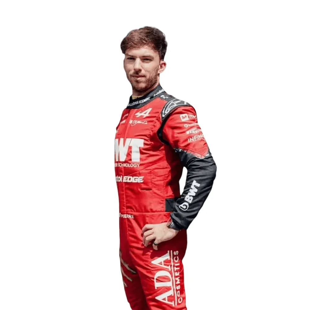 2024 New Pierre Gasly bwt Race Suit - F1 Vintage Racewear