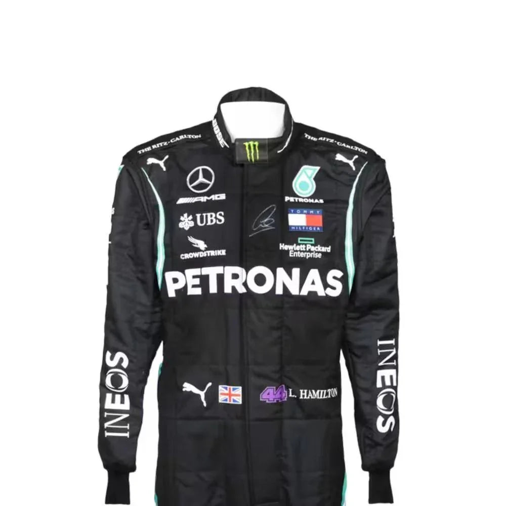 2020 Lewis Hamilton Mercedes F1 Race Suit - F1 Vintage Racewear