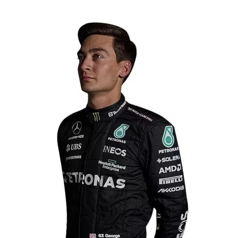 2023 George Russell PETRONAS Mercedes F1 Race Suit - F1 Vintage Racewear
